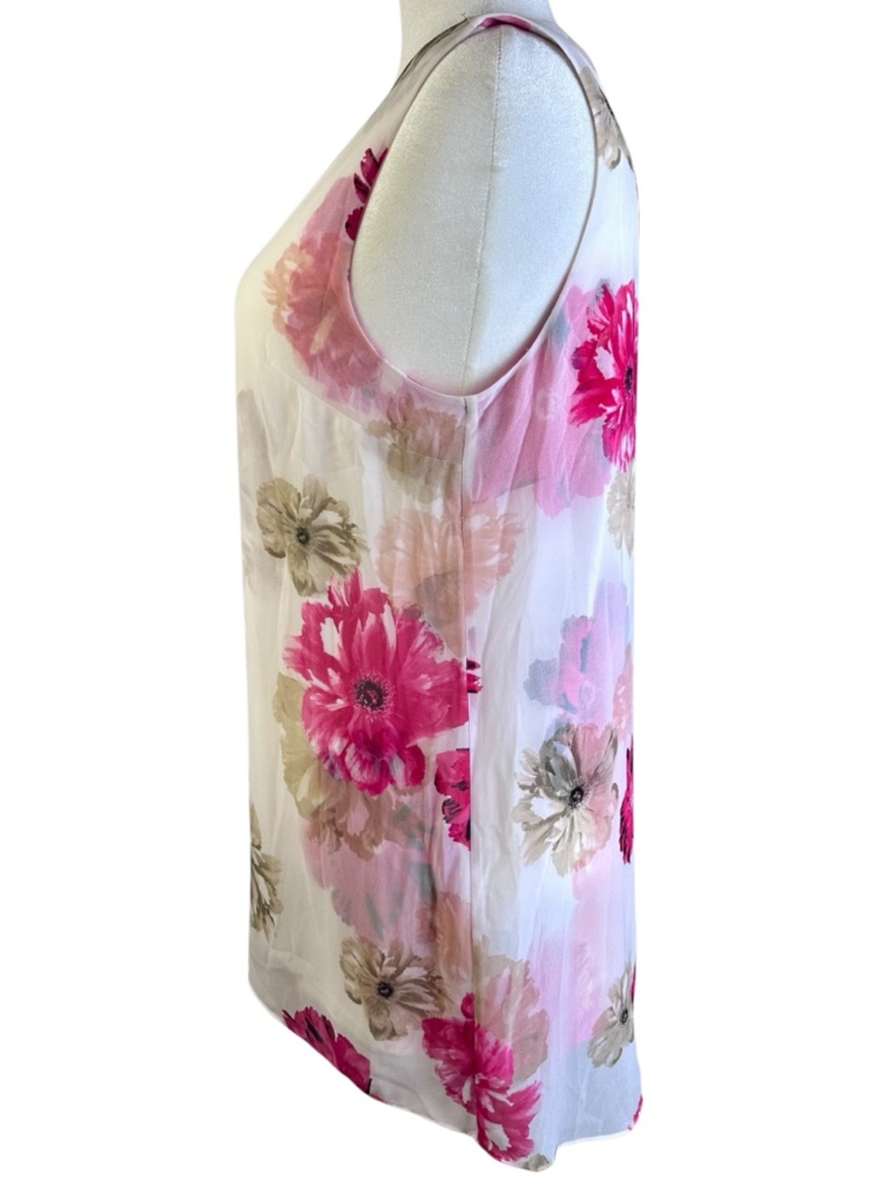 Calvin Klein Floral Shift Mini Dress Size XL - Picture 5 of 13